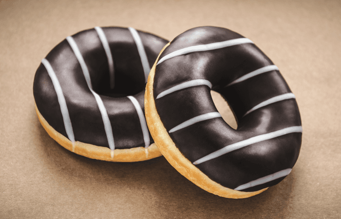 Two donuts